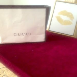 Soho Solaris vibrant red Gucci handbag